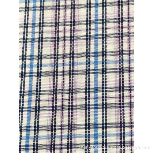T/C(20%Cotton80%Polyester)Woven Plain Yarn-dyed Plaid Fabric